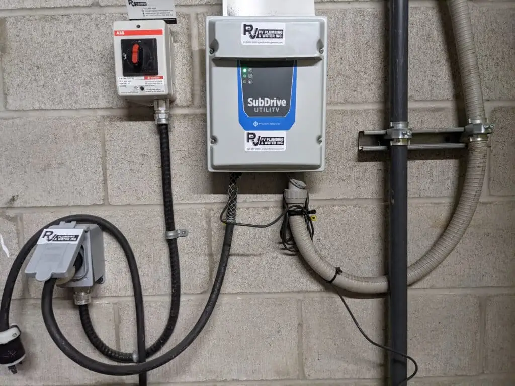 Franklin Electric Subdrive Utility Constant Pressure System.