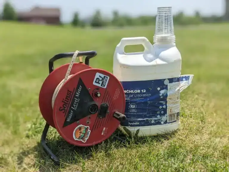 Water Well Disinfection Supplies in Rural Ottawa, Ontario.