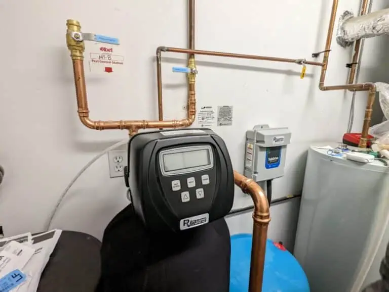 Water softener installation in Carp, Ontario