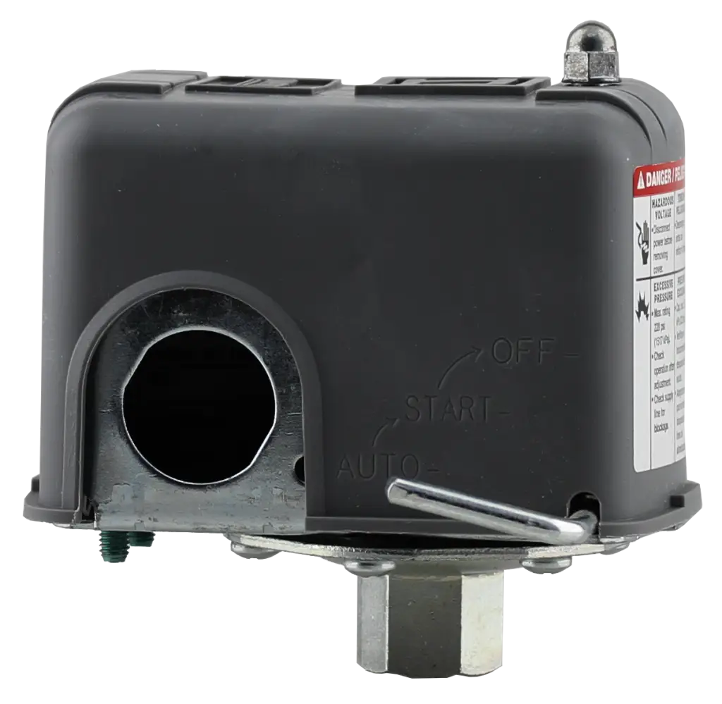 Low Water Cut Off Pressure Switch For Well Pump